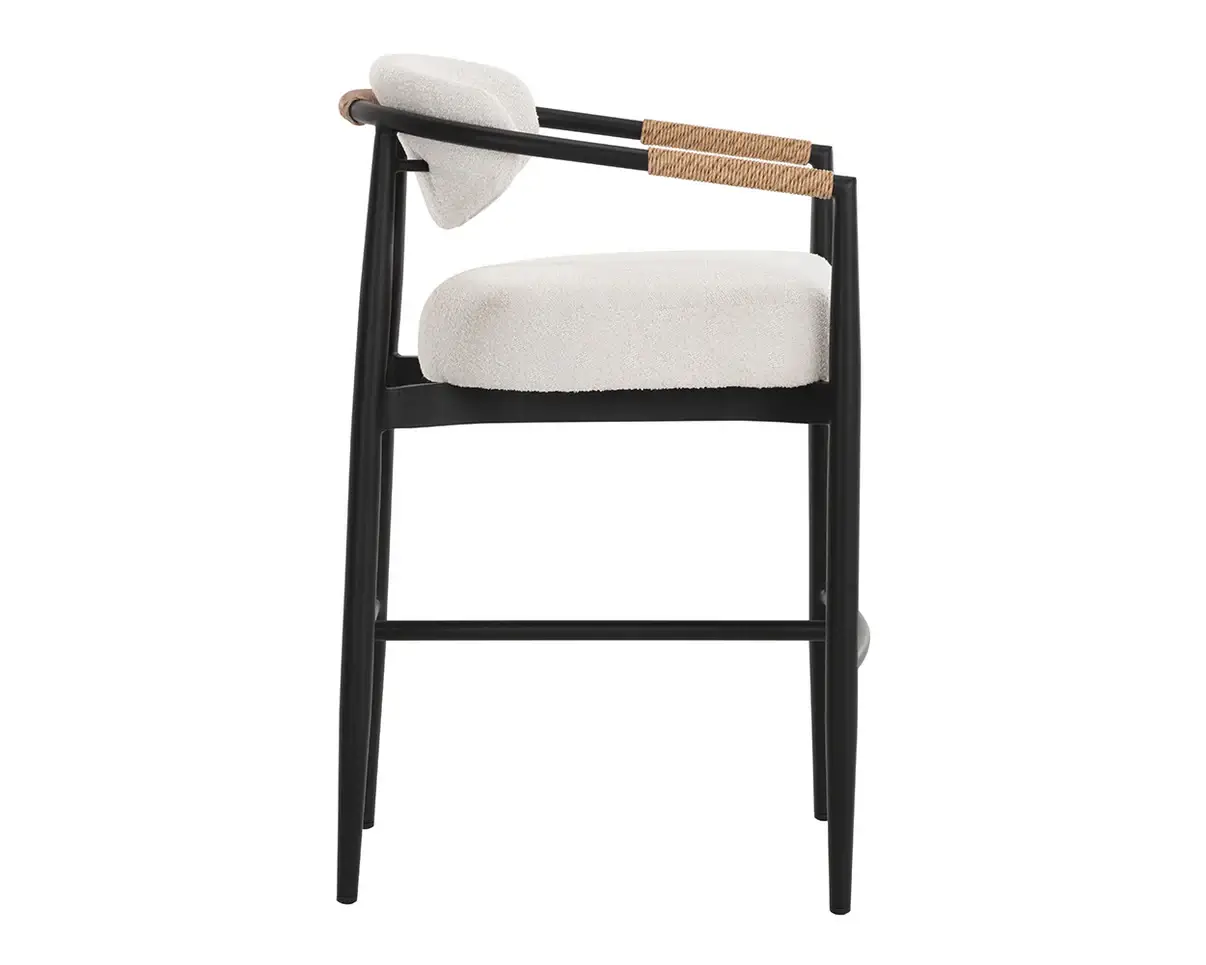 SUNPAN MARITA BARSTOOL - LOUIS CREAM 112729 vaughan