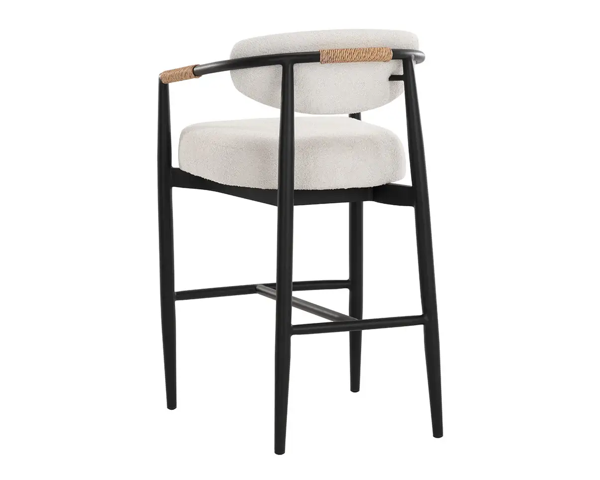 SUNPAN MARITA BARSTOOL - LOUIS CREAM 112729 vaughan