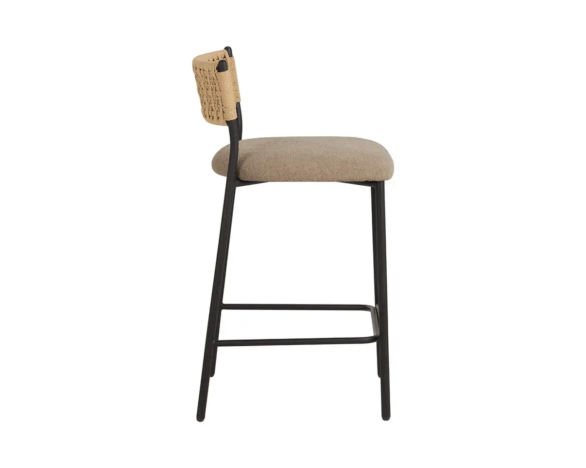 SUNPAN ERNESTA COUNTER STOOL - RHINE SANDBANK 112736 king city