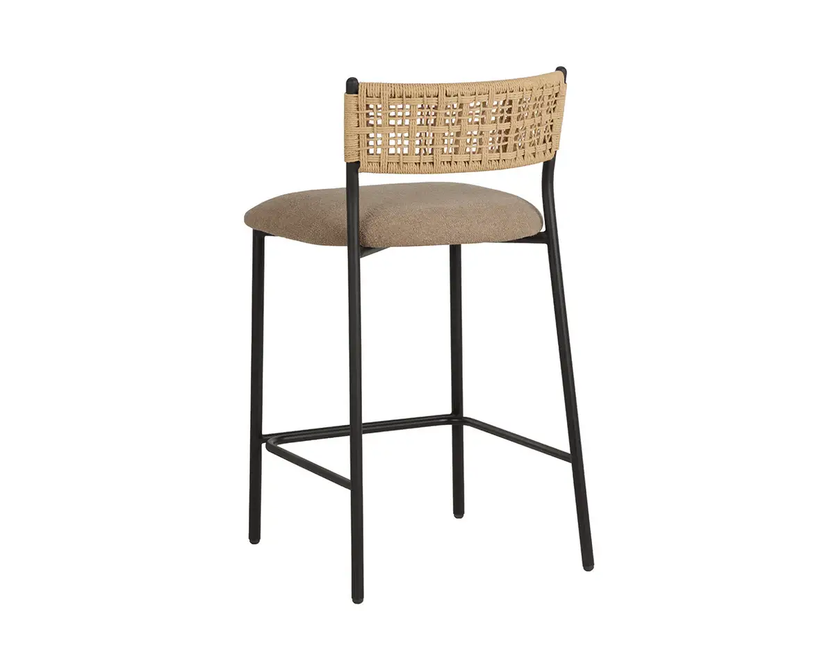 SUNPAN ERNESTA COUNTER STOOL - RHINE SANDBANK 112736 king city