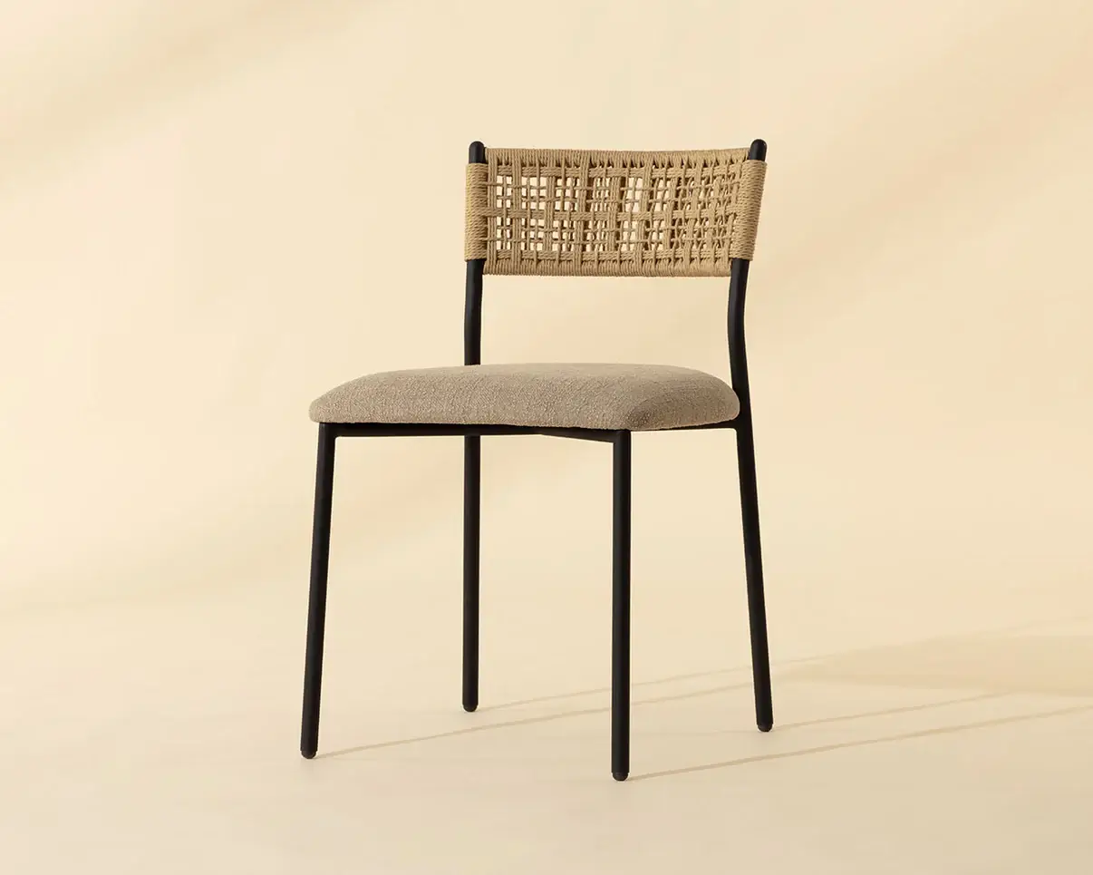 SUNPAN ERNESTA DINING CHAIR - RHINE SANDBANK SET OF TWO 113067 halifax