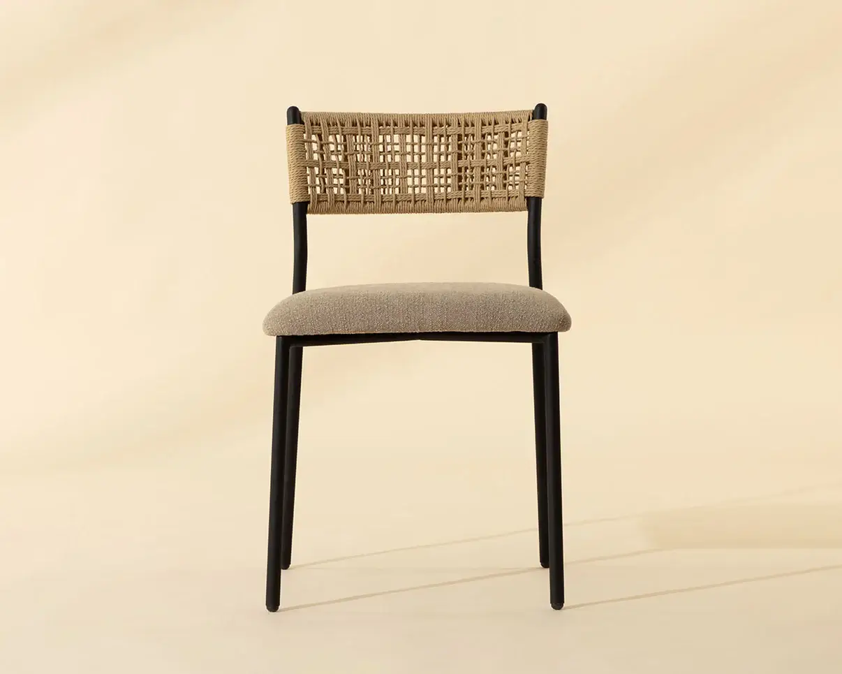 SUNPAN ERNESTA DINING CHAIR - RHINE SANDBANK SET OF TWO 113067 halifax