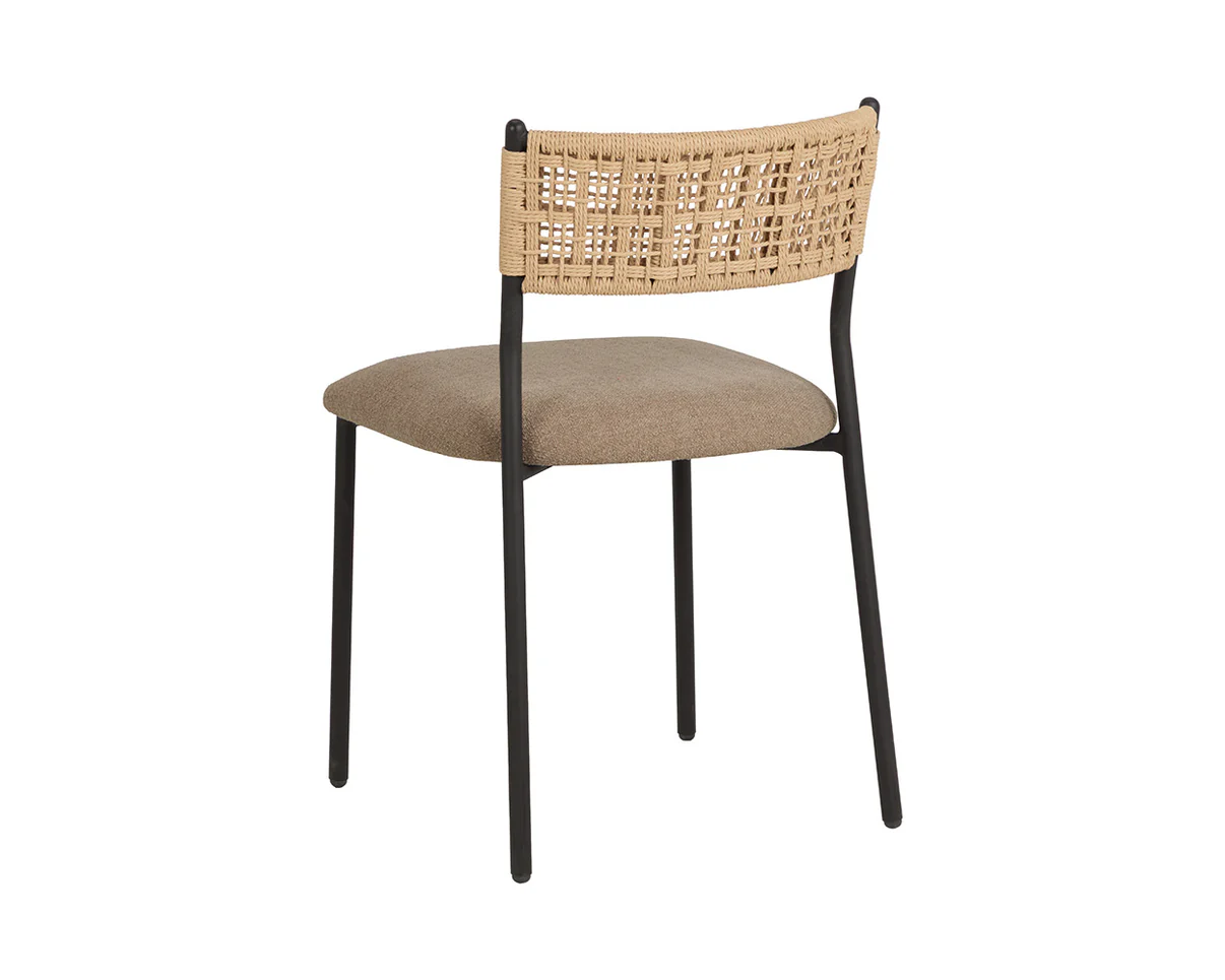 SUNPAN ERNESTA DINING CHAIR - RHINE SANDBANK SET OF TWO 113067 halifax