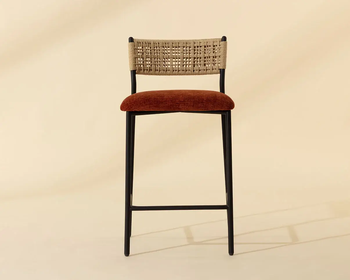 SUNPAN ERNESTA COUNTER STOOL - OPERA SPICE 113075 monton