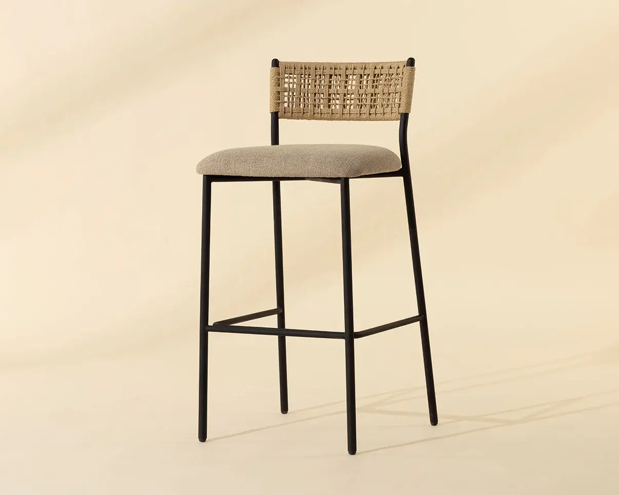 SUNPAN ERNESTA BARSTOOL - RHINE SANDBANK 113081 edmonton