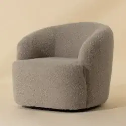 SUNPAN FUWARI SWIVEL LOUNGE CHAIR MACIO SHEARLING 113296 king city