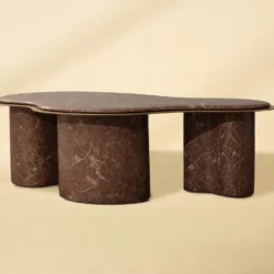 SUNPAN ISOLA COFFEE TABLE - MARBLE LOOK - MOCHA 113321 montreal