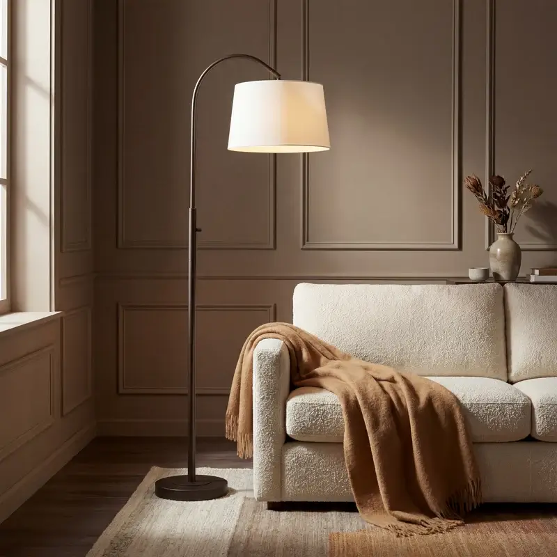 RENWIL MOULTON FLOOR LAMP BRONZE LPF3251EV stoney creek