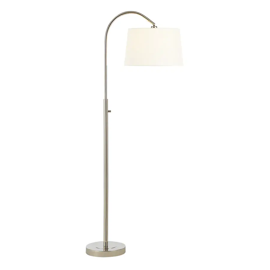 RENWIL MOULTON FLOOR LAMP NICKEL LPF3252EV orilla