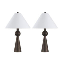 RENWIL BELLINA TABLE LAMPS (SET OF TWO) LPT1534EV-SET2 uxbridge