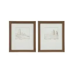 RENWIL COLOMBA WALL ART (SET OF 2) PA0073 perth