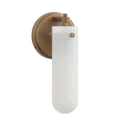 RENWIL WILLIAMSBURG WALL SCONCE BRASS WS185 caledon