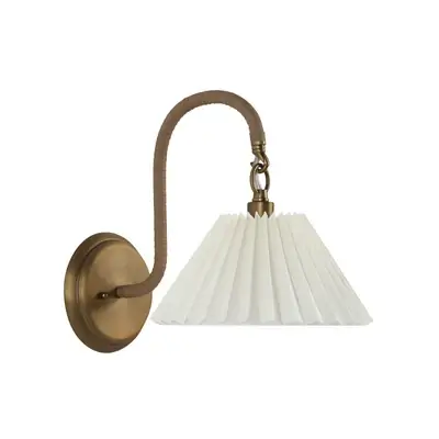 RENWIL PORTSIDE WALL SCONCE BRASS WS186 burlington