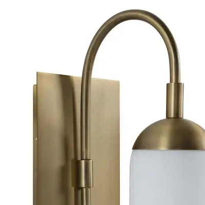 RENWIL MARGAUX WALL SCONCE BRASS WS191 aurora