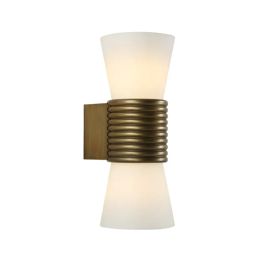 RENWIL CHORD WALL SCONCE BRASS WS200 vaughan