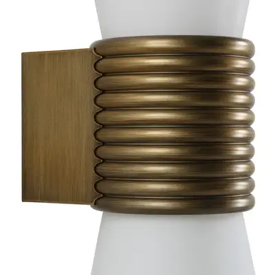 RENWIL CHORD WALL SCONCE BRASS WS200 vaughan