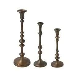 RENWIL GUILLES CANDLE HOLDERS (S/3) CAN195 woodbridge