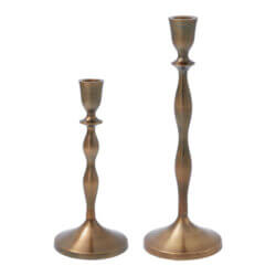 RENWIL BACCARAT CANDLE HOLDERS (S/2) CAN200 king city