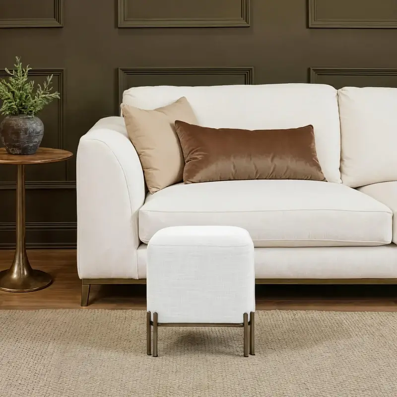 RENWIL MELINE STOOL IVORY CHA078A toronto
