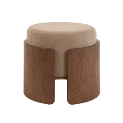 RENWIL CAPSULA OTTOMAN BROWN CHA136 nobleton