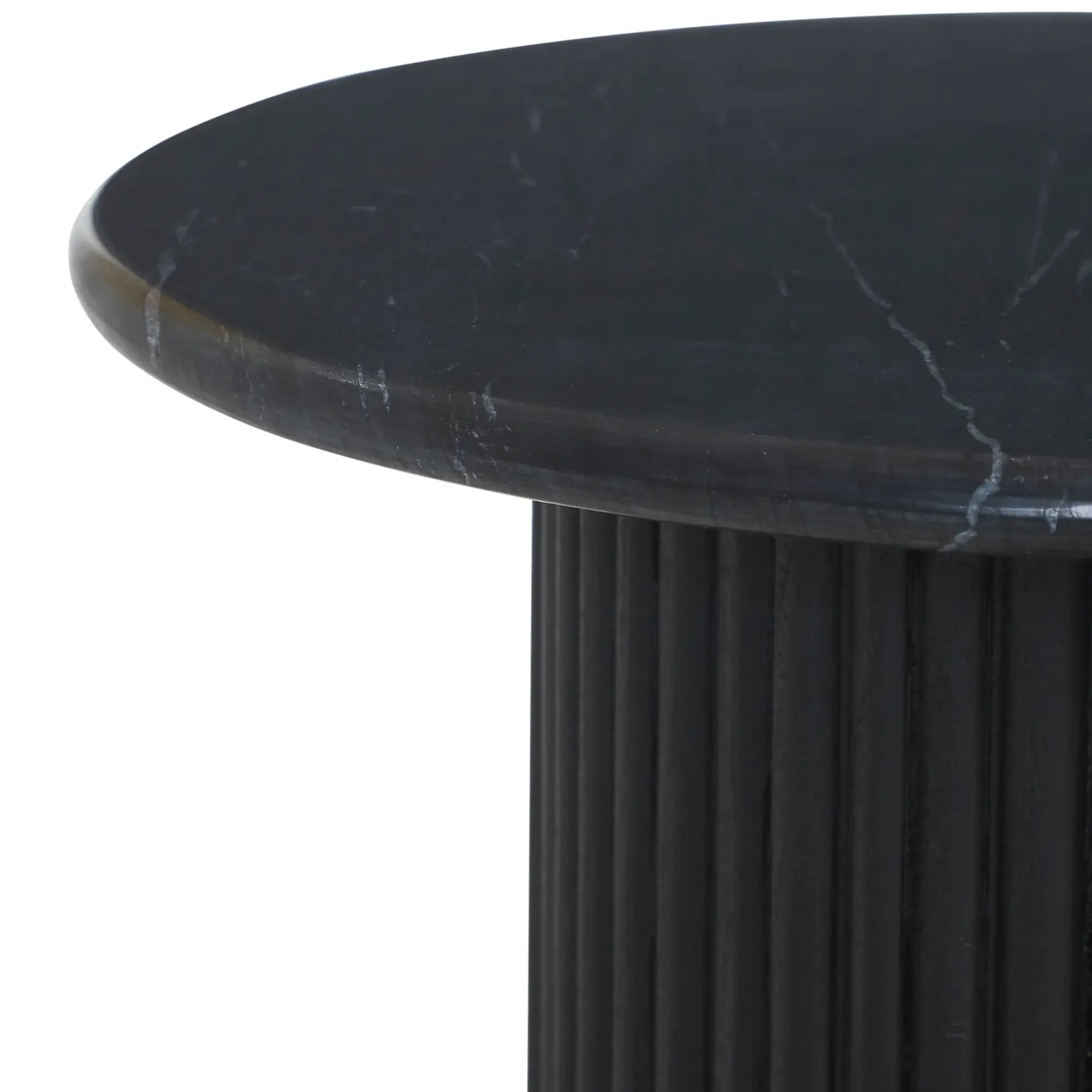 RENWIL LUCENTE ROUND END TABLE BLACK TA566 milton